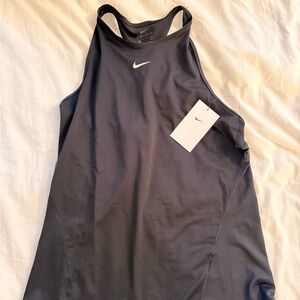 Nike Women's Charcoal Dri-FIT Tank Top